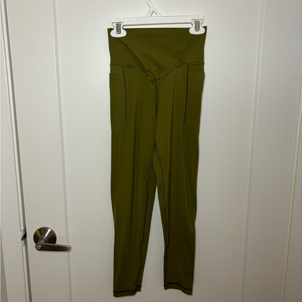 Aerie criss cross waist leggings